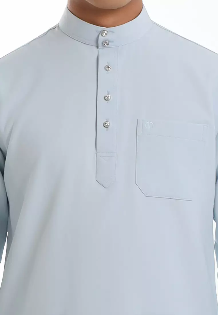 Grey Baju Melayu - Image 2